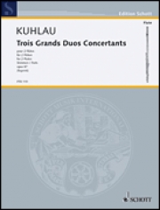 ３つの協奏的第ニ重奏曲・Op.87 (フリードリヒ・クーラウ)  (フルートニ重奏)【3 Grands Duos Concertants, Op. 87】