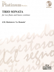 トリオ・ソナタ（ジャック・オトテール） (フルートニ重奏+通奏低音)【Trio Sonata】