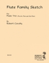 フルート・ファミリー・スケッチ (ロバート・キャヴァリー)   (フルート三重奏)【Flute Family Sketch】