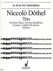 トリオ・ホ短調 (ニコロ・ドーテル)   (フルート三重奏)【Trio in E Minor】