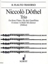 トリオ・ホ短調 (ニコロ・ドーテル)   (フルート三重奏)【Trio in E Minor】
