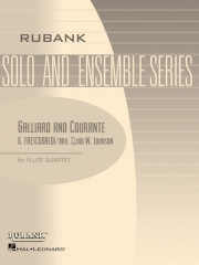 ガイヤールとクーラント  (ジローラモ・フレスコバルディ)  (フルート四重奏)【Galliard and Courante】