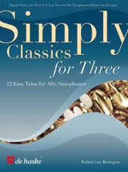 3本の為のシンプル・クラシックス   (サックス三重奏)【Simply Classics for Three】