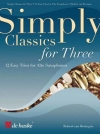3本の為のシンプル・クラシックス   (サックス三重奏)【Simply Classics for Three】