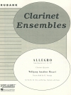 アレグロ (from Quartet in C, K.157) （モーツァルト）　(クラリネット四重奏)【Allegro (from Quartet in C, K.157)】