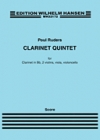 クラリネット五重奏曲  　(クラリネット＋弦楽五重奏)【Clarinet Quintet】