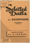 サクソフォーンの為のデュエット集・Vol.2（上級編）  (サックスニ重奏)【Selected Duets for Saxophone・Vol.2】