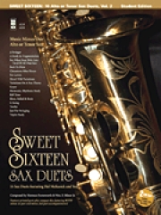 スウィート・サクソフォーン・デュエット16曲集 (サックスニ重奏)【Sweet Sixteen Sax Duets】