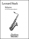 サクソフォーン四重奏の為のスケルツォ  (レナード・スタック)  (サックス四重奏)【Scherzo for Saxophone Quartet】