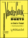 バンダーコック・トランペット・デュエット集　 (トランペットニ重奏）【Vandercook Progressive Duets for Cornet or Trumpet】