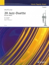 2本のトランペットの為のジャズ・デュエット20曲集  (ヴォルフ・エッシャー)  (トランペットニ重奏）【20 Jazz Duets for 2 Trumpets】