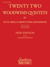 22の木管五重奏曲（スコアのみ）(木管五重奏)【22 Woodwind Quintets – New Edition】