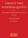 22の木管五重奏曲　（フルート・パート譜のみ）(木管五重奏)【22 Woodwind Quintets – New Edition】