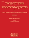 22の木管五重奏曲　（オーボエ・パート譜のみ）(木管五重奏)【22 Woodwind Quintets – New Edition】