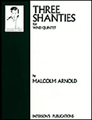 3つの船乗りの歌・Op.4　（パート譜のみ）(木管五重奏)【3 Shanties Op. 4】