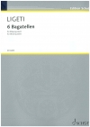 6つのバガテル（ジェルジュ・リゲティ）（スコアのみ）(木管五重奏)【6 Bagatelles】