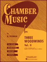 木管三重奏の為の室内楽・Vol.2　(木管三重奏)【Chamber Music for Three Woodwinds, Vol. 2】