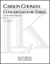 3本の為のコンチェルティーノ　(木管三重奏)【Concertino for Three】