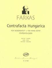 木管八重奏の為のコントラファクタ・ハンガリカ  (フェレンツ・ファルカシュ)　(木管八重奏)【Contrafacta Hungarica for Woodwind Octet】