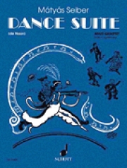 ダンス組曲（パート譜のみ）　(木管四重奏)【Dance Suite – Selected Pieces from “Leichte Tänze für Klav】