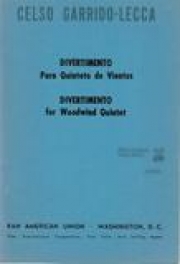 ディヴェルティメント（パート譜のみ）(木管五重奏)【Divertimento】