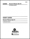木管五重奏の為のアンコール小品（オーボエ・パート譜のみ）　(木管五重奏)【Encore Pieces for Woodwind Quintet – Volume 1】