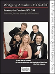 ファンタジア・ヘ短調・K. 594（モーツァルト）　(木管五重奏)【Fantasy in F Minor, K. 594】