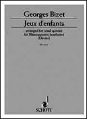 子供の遊び（パート譜のみ）　(木管五重奏)【Jeux d'Enfants】
