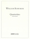 四重奏曲（ウィリアム・シューマン）　(バスーン四重奏)【Quartettino】