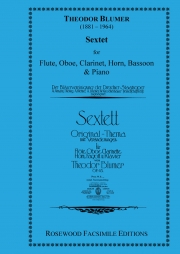 六重奏曲・Op.45　(木管五重奏+ピアノ)【Sextet, Op. 45】