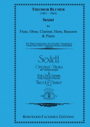 六重奏曲・Op.45　(木管五重奏+ピアノ)【Sextet, Op. 45】