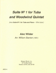 テューバと木管五重奏の為の組曲・Ｎｏ.1「エフィー組曲」　(木管五重奏+テューバ)【Suite No. 1 for Tuba & Woodwind Quintet (Effie Suite)】