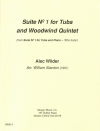 テューバと木管五重奏の為の組曲・Ｎｏ.1「エフィー組曲」　(木管五重奏+テューバ)【Suite No. 1 for Tuba & Woodwind Quintet (Effie Suite)】