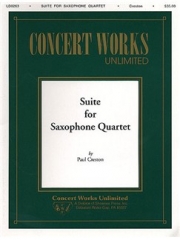 サックス四重奏の為の組曲　(サックス四重奏)【Suite for Saxophone Quartet】