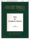 サックス四重奏の為の組曲　(サックス四重奏)【Suite for Saxophone Quartet】