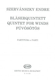 木管五重奏曲・No.1（エンドレ・セルヴァーンスキー）　(木管五重奏)【Wind Quintet No.1】