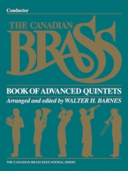 上級者向け金管五重奏曲集（スコアのみ）〈カナディアン・ブラス〉 (金管五重奏)【The Canadian Brass Book of Advanced Quintets】
