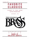クラシック金管五重奏曲集（パート譜のみ）〈カナディアン・ブラス〉 (金管五重奏)【The Canadian Brass Book of Favorite Classics】