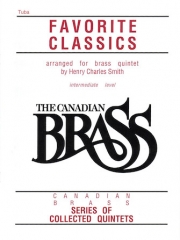 クラシック金管五重奏曲集（パート譜のみ）〈カナディアン・ブラス〉 (金管五重奏)【The Canadian Brass Book of Favorite Classics】