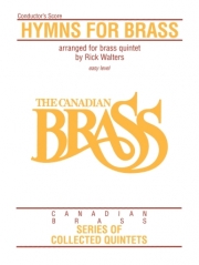 金管の為の賛歌曲集（スコアのみ）〈カナディアン・ブラス〉 (金管五重奏)【Hymns for Brass】
