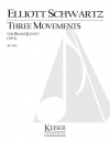 金管五重奏の為の3つの楽章 (エリオット・シュワルツ) (金管五重奏)【3 Movements for Brass Quintet】