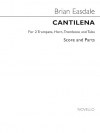 カンティレーナ（ブライアン・イースデール）(金管五重奏)【Cantilena】