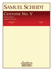 チェントーネ・No.5（ザムエル・シャイト）(金管五重奏)【Centone No. 5】