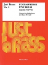 金管五重奏の為の4つのアウティングス（アンドレ・プレヴィン）(金管五重奏)【Four Outings for 5 Brass】