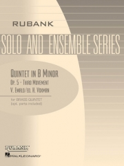 金管五重奏・ロ短調・Ｏｐ.5 - 3楽章  (ヴィクトル・エヴァルド)  (金管五重奏)【Quintet in B Minor, Op. 5 – Third Movement】