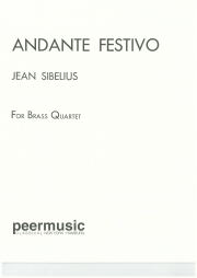 アンダンテ・フェスティーヴォ（ジャン・シベリウス）(金管四重奏)【Andante Festivo】