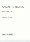 アンダンテ・フェスティーヴォ（ジャン・シベリウス）(金管四重奏)【Andante Festivo】
