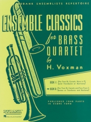 金管四重奏の為のクラシックス集・Book 2  (金管四重奏)【Ensemble Classics for Brass Quartet - Book 2】