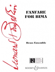 バイマの為のファンファーレ （レナード・バーンスタイン）(金管四重奏)【Fanfare for Bima】