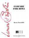 バイマの為のファンファーレ （レナード・バーンスタイン）(金管四重奏)【Fanfare for Bima】